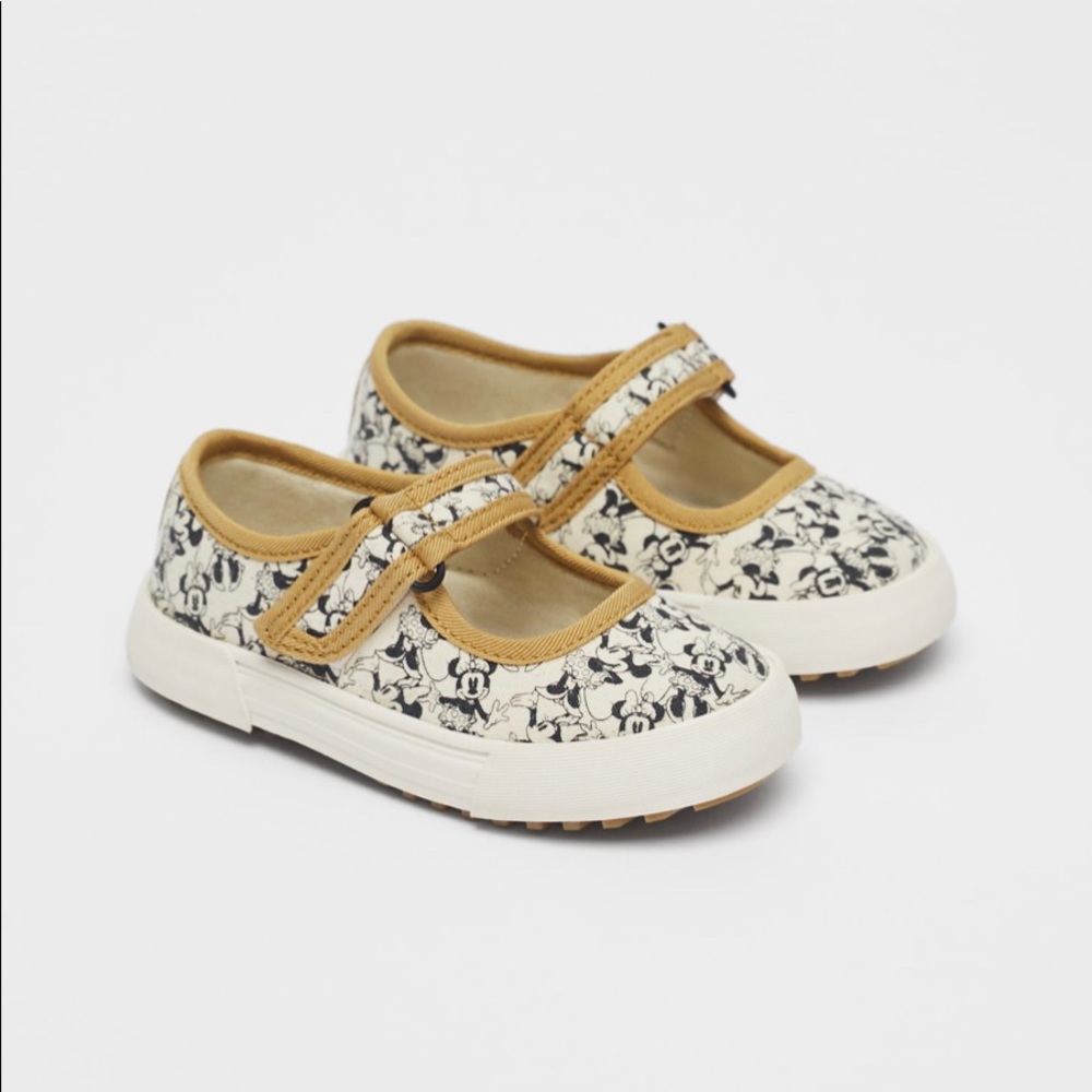 ZARA kids Minnie Mouse Mary Jane Shoes